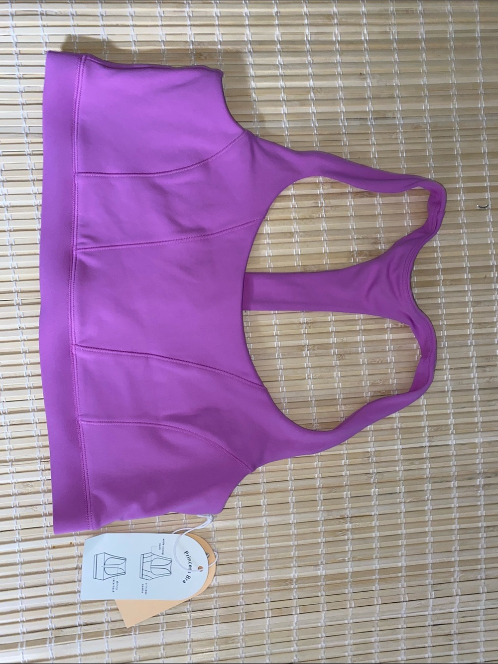 Magenta Racerback Sports Bra – Unbranded